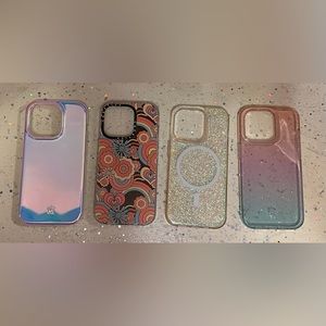 iPhone 14 Pro Phone Case Protector/Charms/PopSocket Bundle!!!
